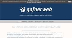 Desktop Screenshot of gafnerweb.ch
